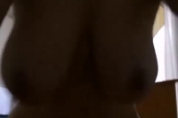 Казашка с крупной грудью попала под сперму